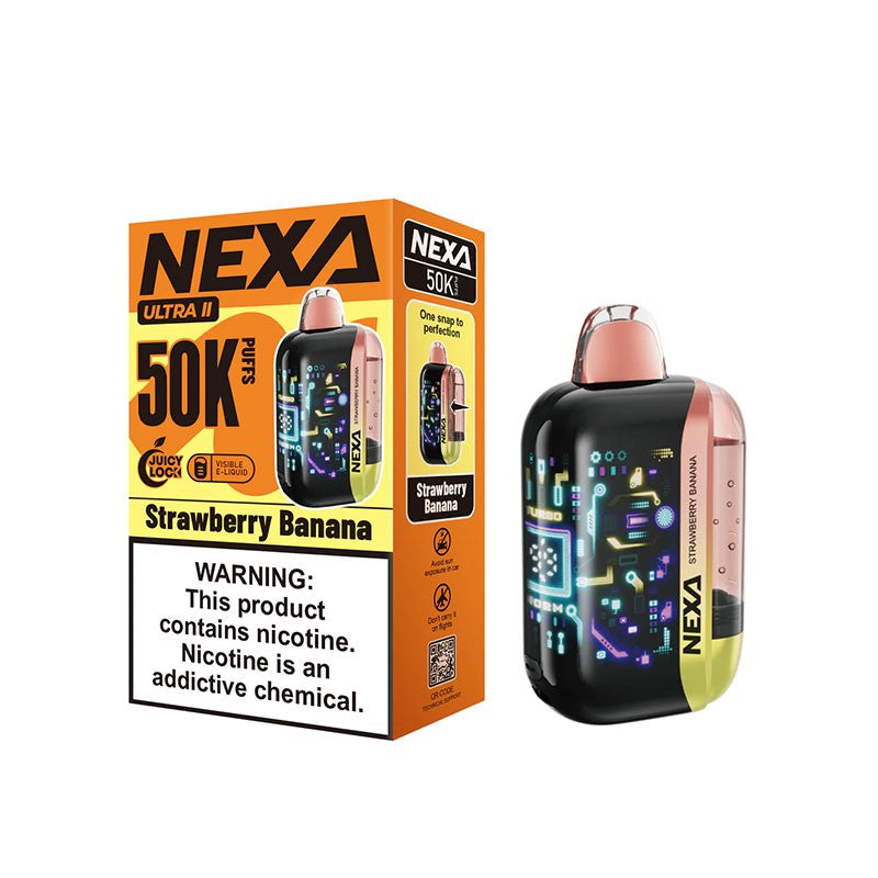 Strawbery Banana Nexa Ultra II 50K - Vaping Shop