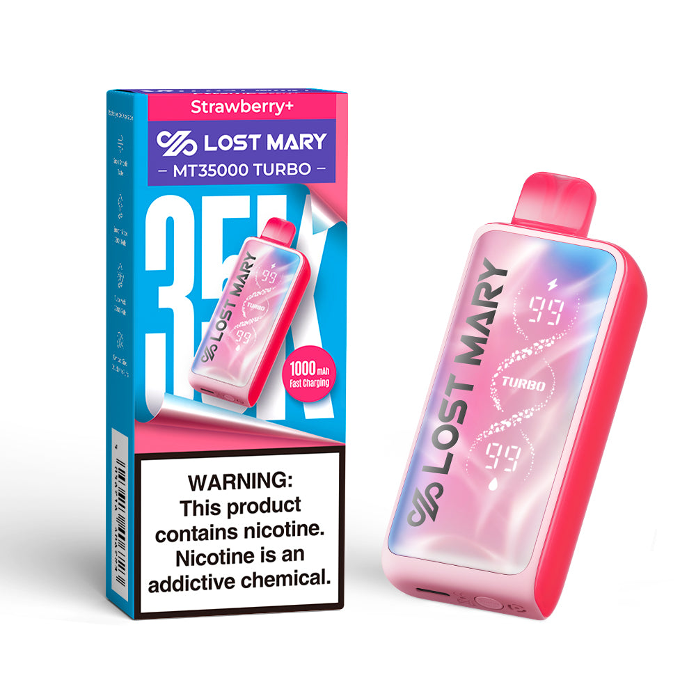 Strawberry+ Lost Mary MT35000 Turbo