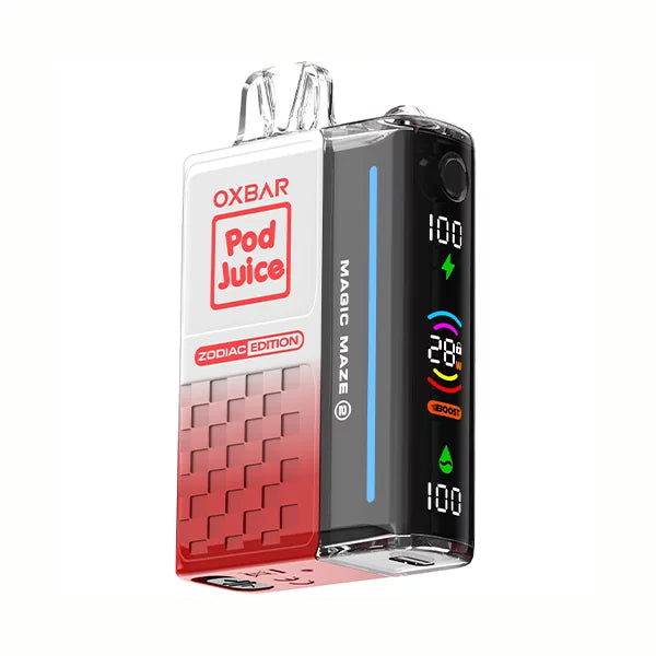 Strawberry Watermelon Dragon Fruit Oxbar Magic Maze 2.0 Pod Juice 30K - Black Coral