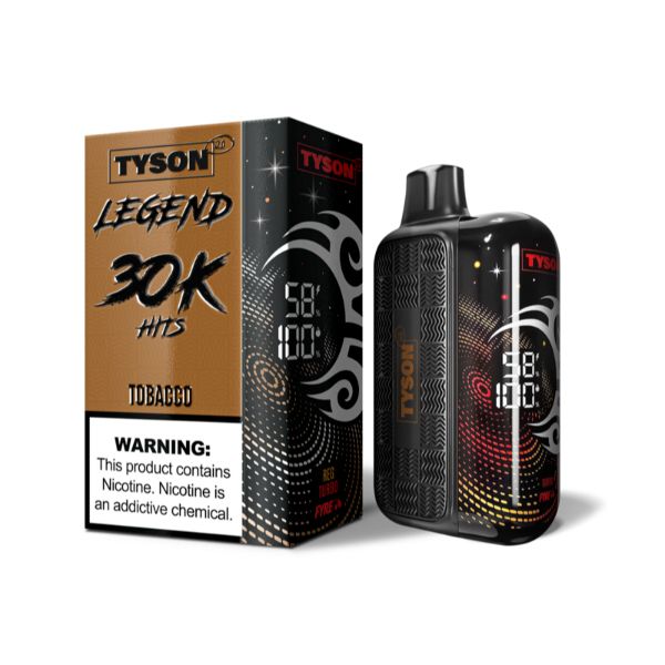 Tobacco Tyson 2.0 Legend 30K - Black Coral