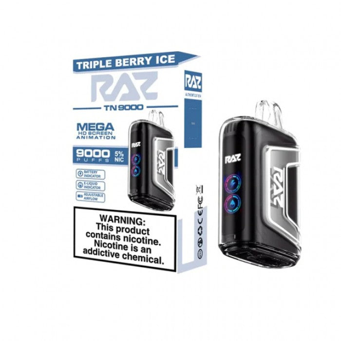 Triple Berry Ice Raz TN9000 - Vape.LLC