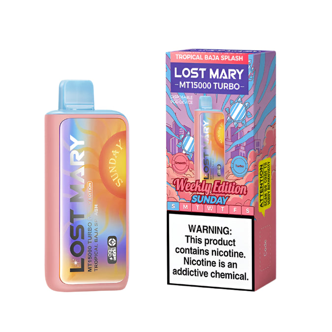 Tropical Baja Splash Lost Mary MT15000 Turbo Weekly Edition - Vape.LLC