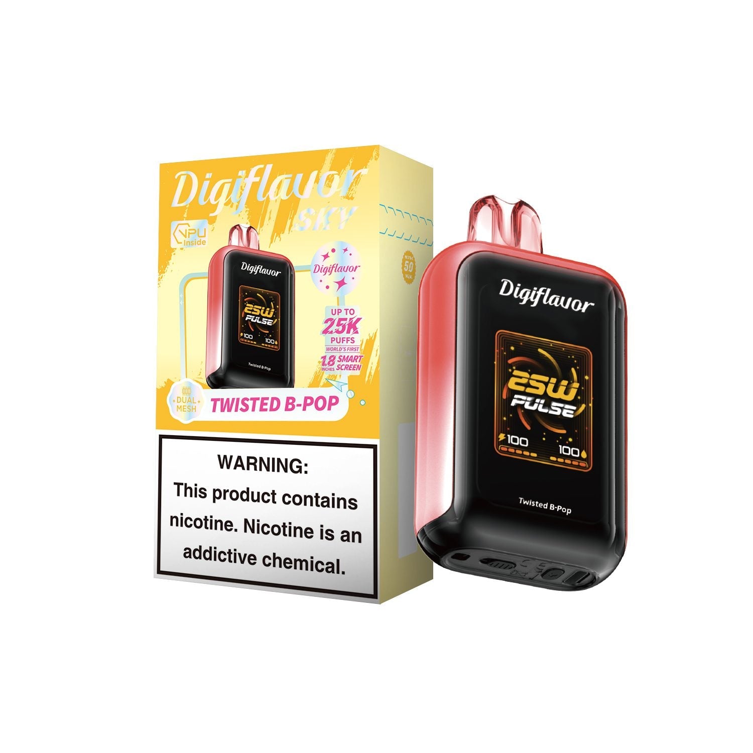 Twisted B-Pop Digiflavor SKY 25K - Vape.LLC