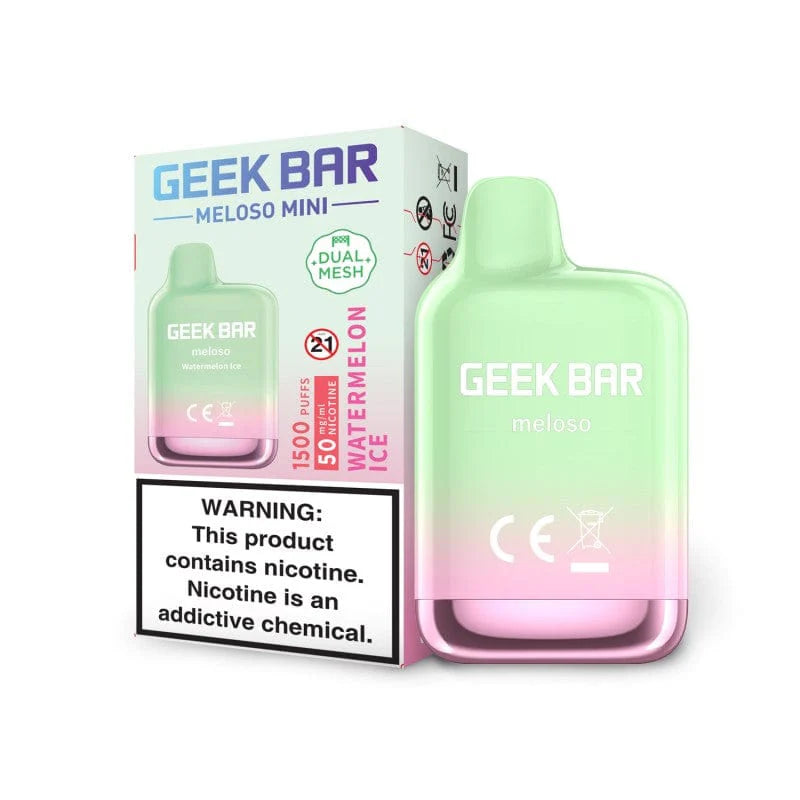 Geek Bar Meloso Mini 1500 Watermelon Ice Disposable Vape - Vaping Shop