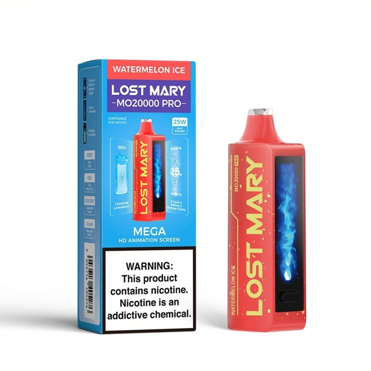Watermelon Ice Lost Mary MO20000 Pro - Vape.LLC
