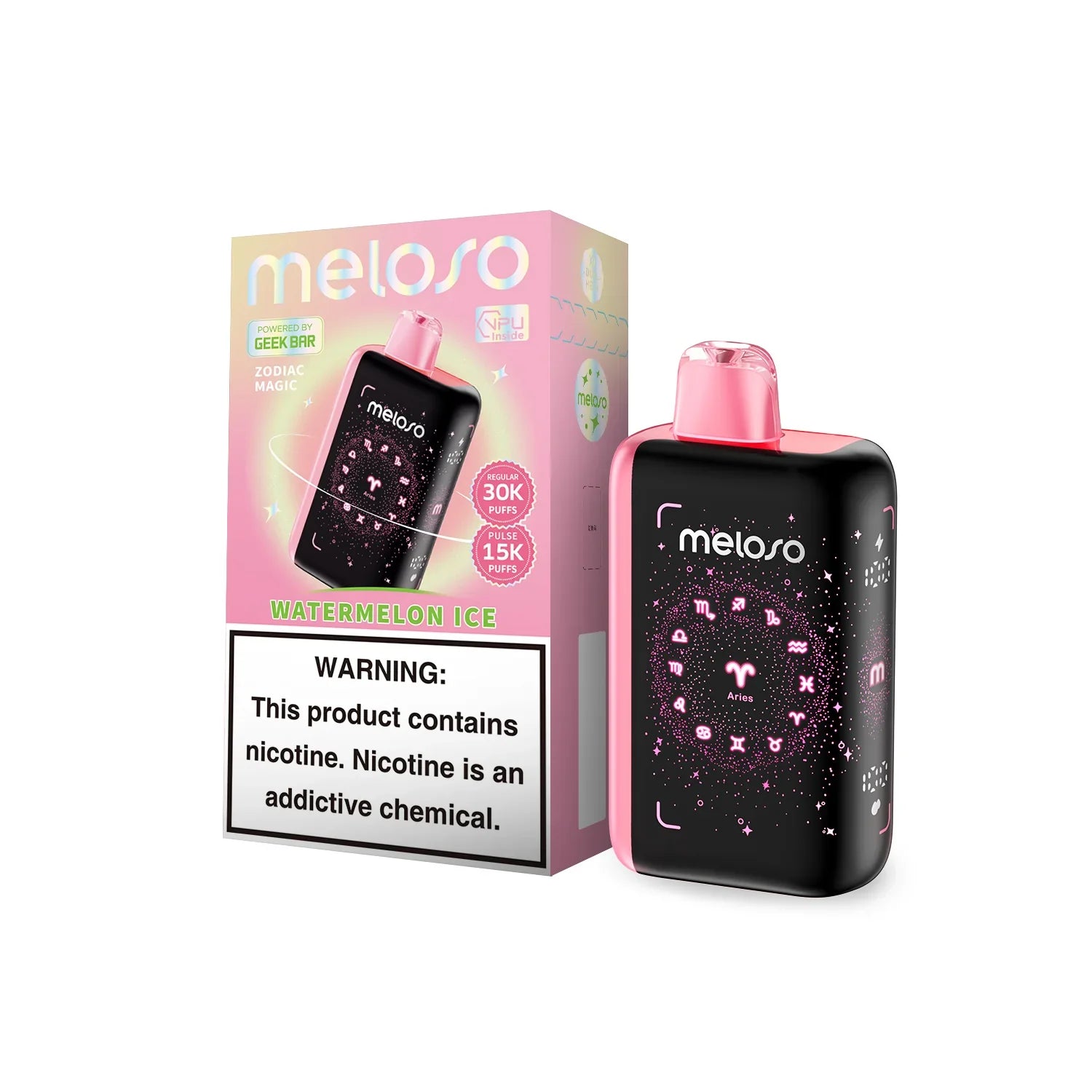 Watermelon Ice Meloso Bar 30000 - Vape.LLC