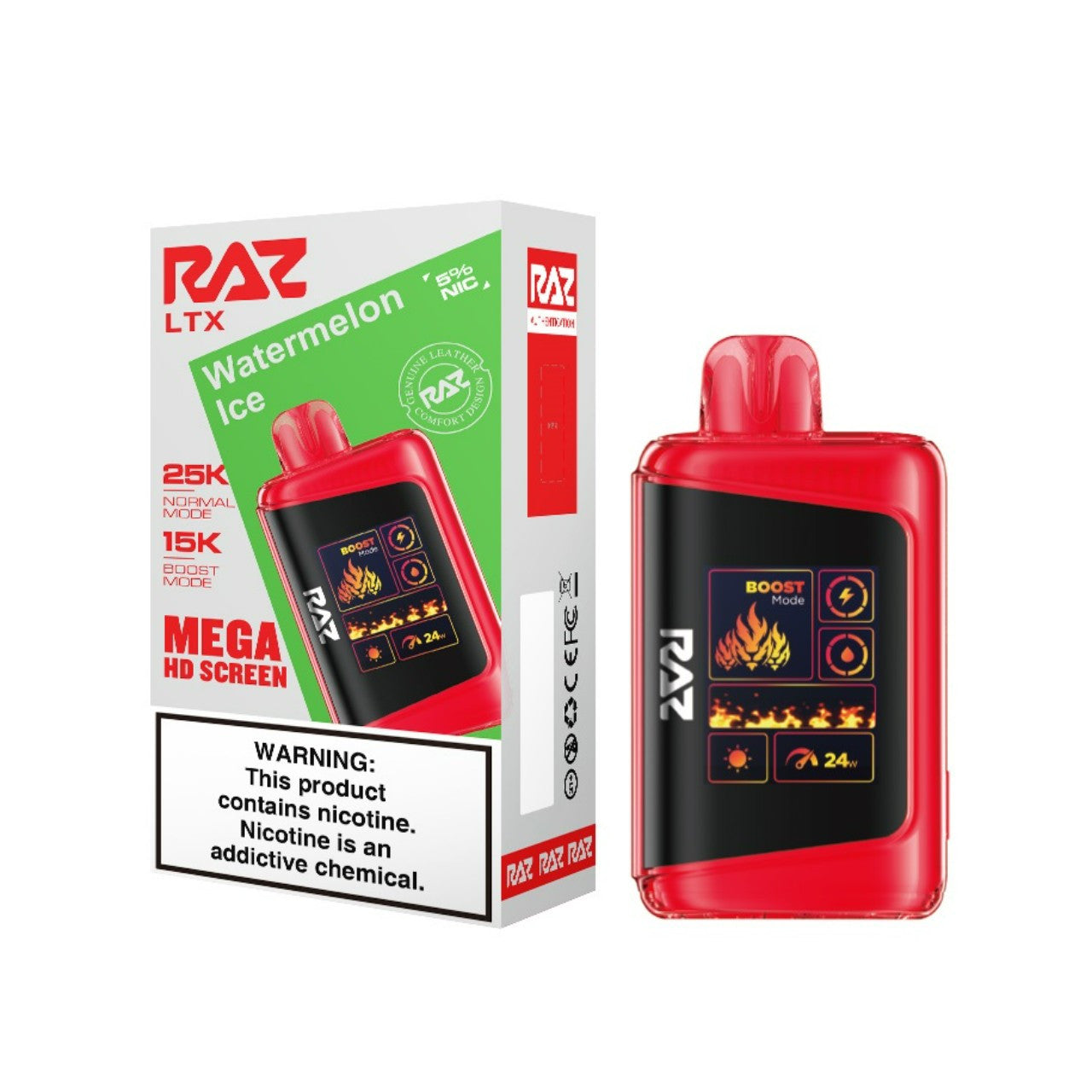 Watermelon Ice Raz LTX 25K - Vape.LLC