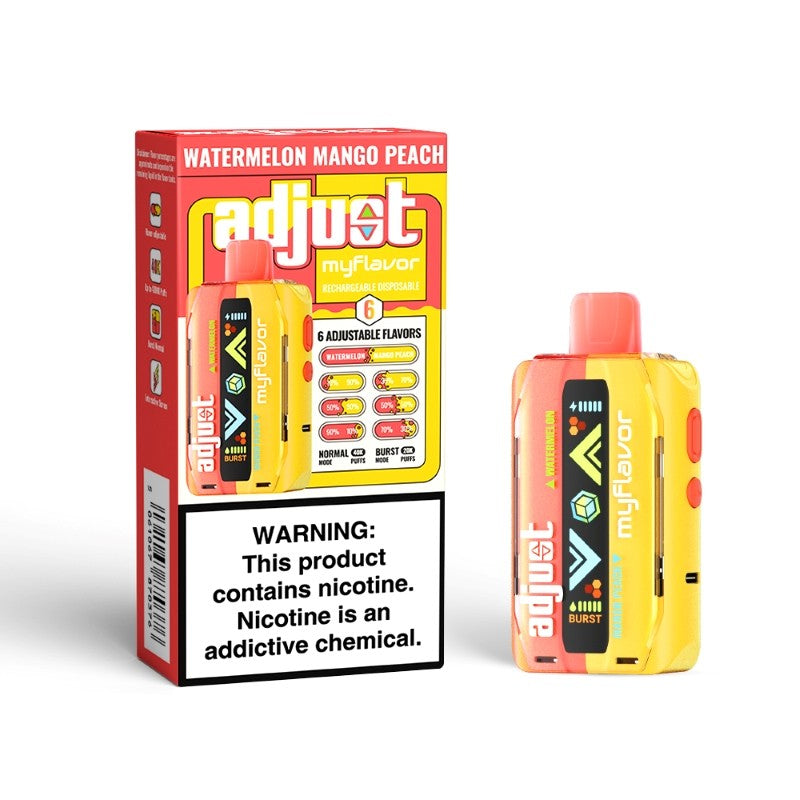 Watermelon Mango Peach Adjust MyFlavor 40K - Vape.LLC