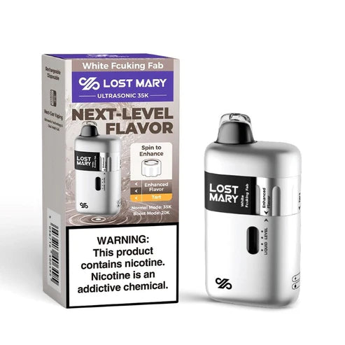 White Fcuking FAB Lost Mary Ultrasonic 35K