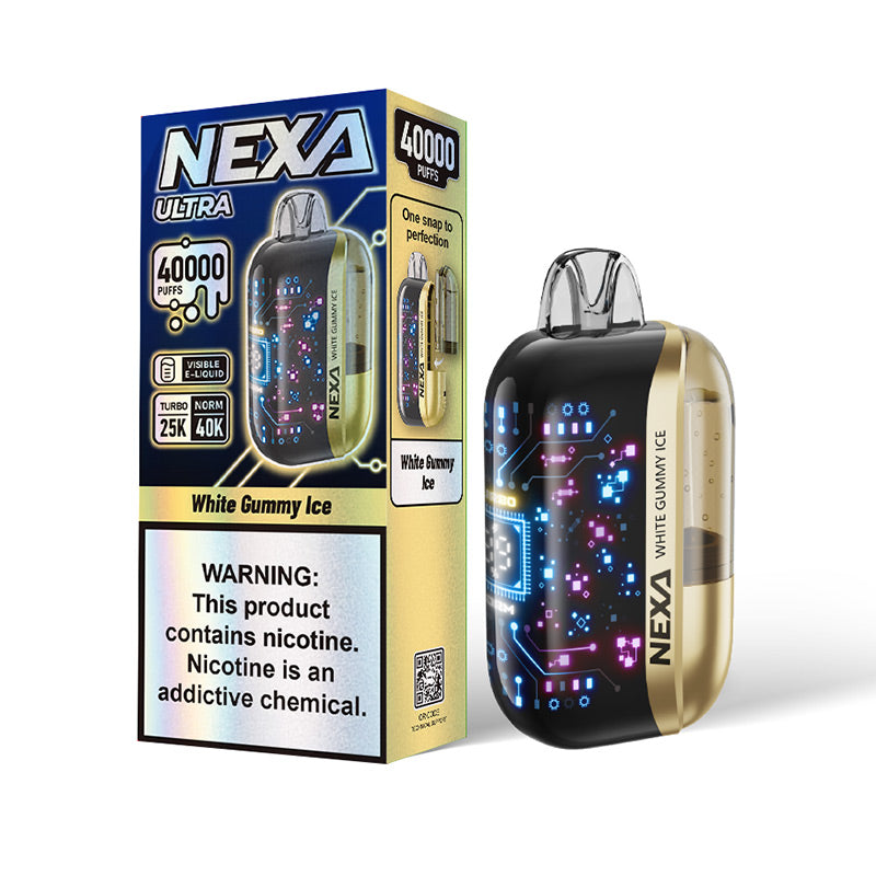White Gummy Ice Nexa Ultra 40000