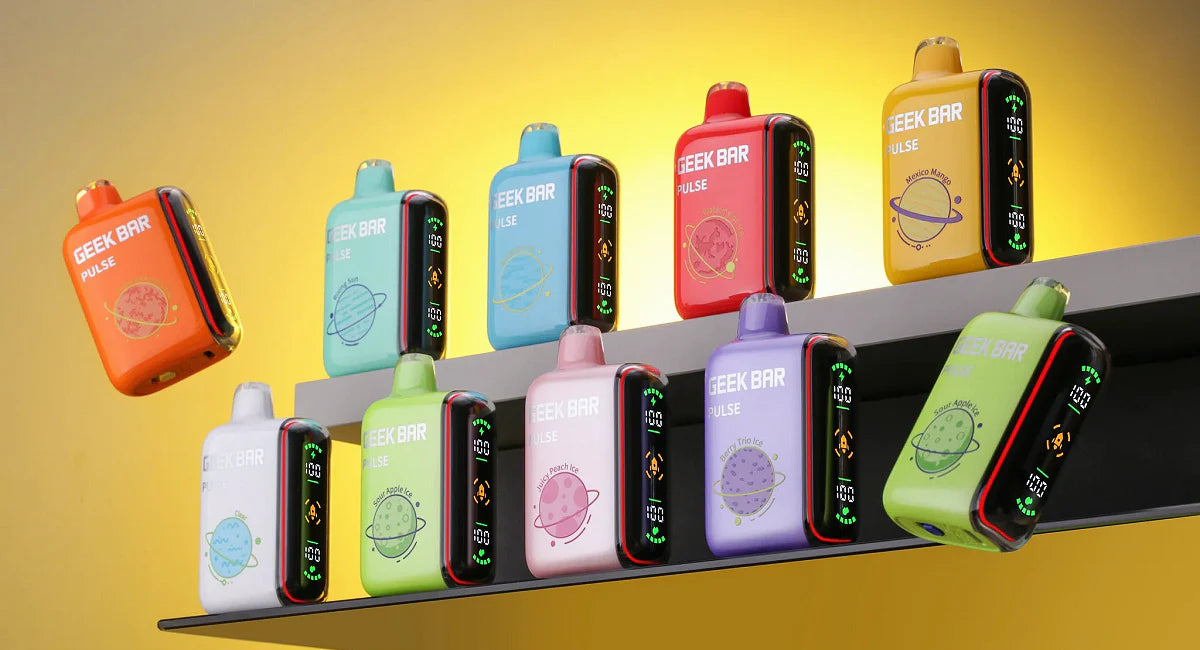 geek bar pulse 15000 screen meaning - Black Coral